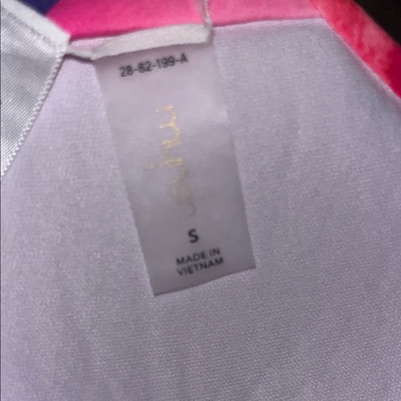 Mynah Abstract Colorful Halter One Piece Swimsuit - Picture 6 of 7